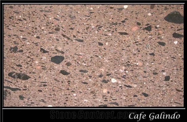 Cafe Galindo, Mexico Brown Sandstone Slabs & Tiles