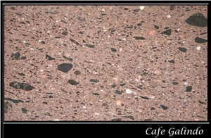 Cafe Galindo, Mexico Brown Sandstone Slabs & Tiles