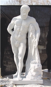 White Marble Sculpture