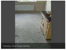 Terrazzo Floor Repair After