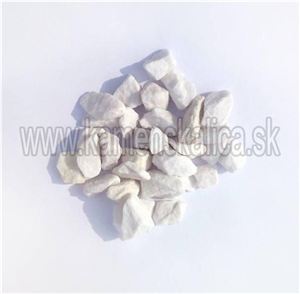 Supikovice Marble Pebble Stone, White Marble Pebble Stone