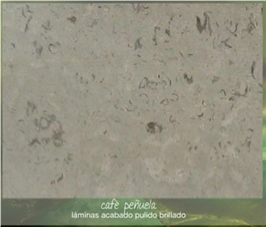 Cafe Penuela, Mexico Brown Limestone Slabs & Tiles