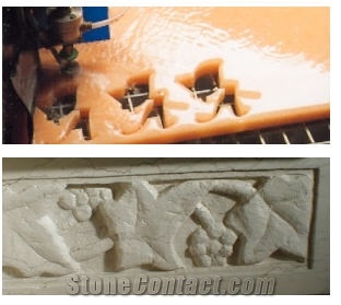 Inlays and Bas-reliefs - Trani Nuvolato, Beige Limestone