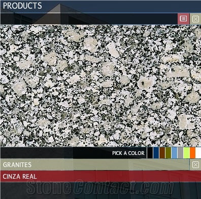 Cinza Real, Portugal Grey Granite Slabs & Tiles