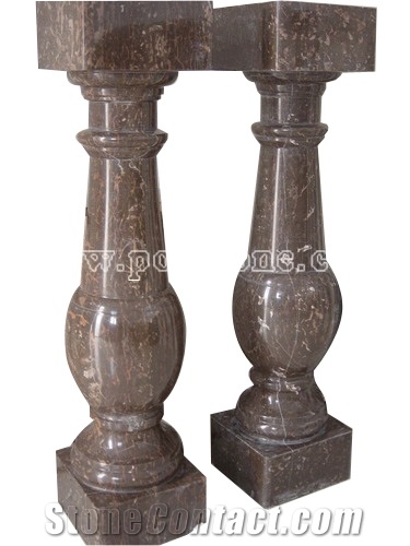 Brown Marble Baluster