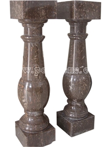 Brown Marble Baluster