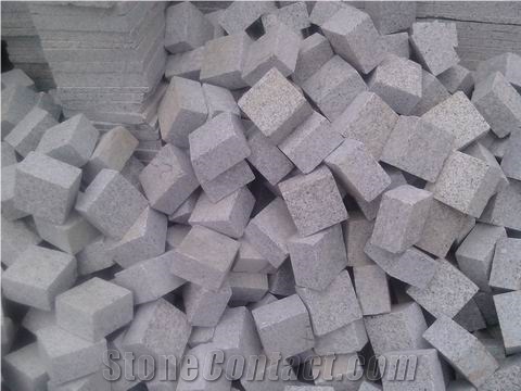 G603 Granite Cobbles,Cube Stone