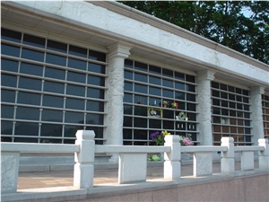 China Granite Columbarium, G614 Grey Granite