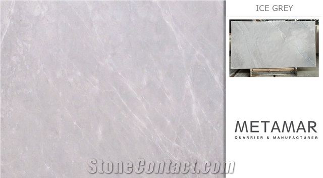 Ice Grey, Turkey Grey Marble Slabs & Tiles