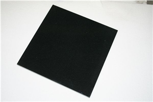 Honed Black Granite Tile