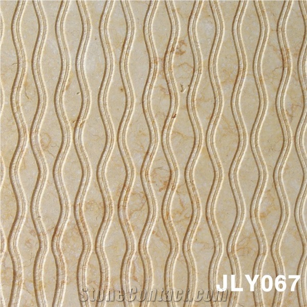3D Beige Marble Wallpaper