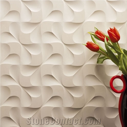 3D Decorative Stone Wall Panels, Black Marble Home Decor