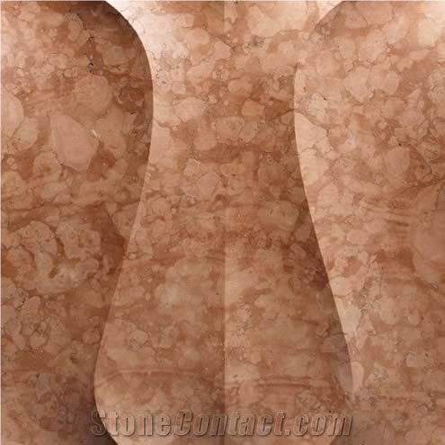 3D Natural Stone Carving, Beige Marble Home Decor