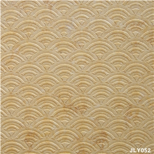 3D Nature Marble Stone Wall Coverings, Beige Marble Home Decor