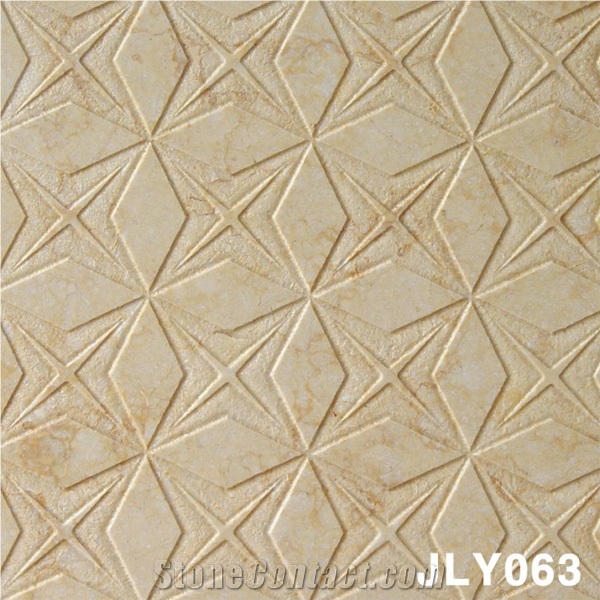 Cheap 3D Nature White Marble Interior Feature Wall