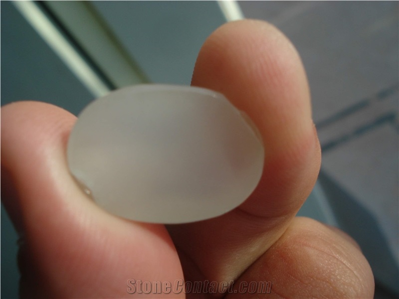 Milky White Agate from Pakistan 