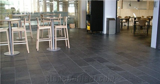 Brazilian Black Slate - Preta Ardosia Tiles