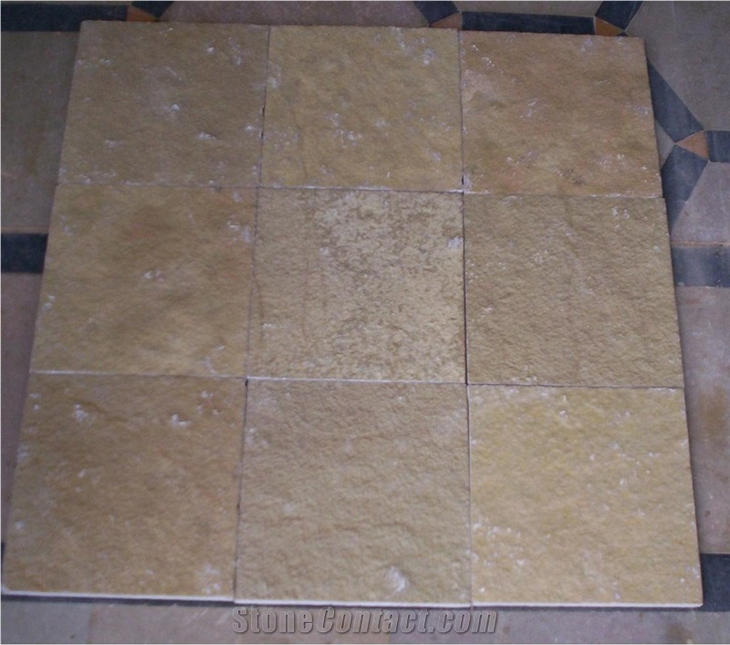 Yellow Limestone, Tendur Yellow Stone, Limestone Y Slabs & Tiles