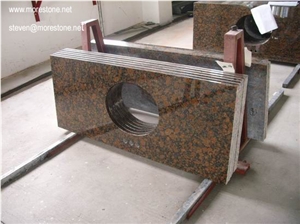 Discount Hotel Granite Vanity Tops, Baltic Brown Granite Vanity Tops