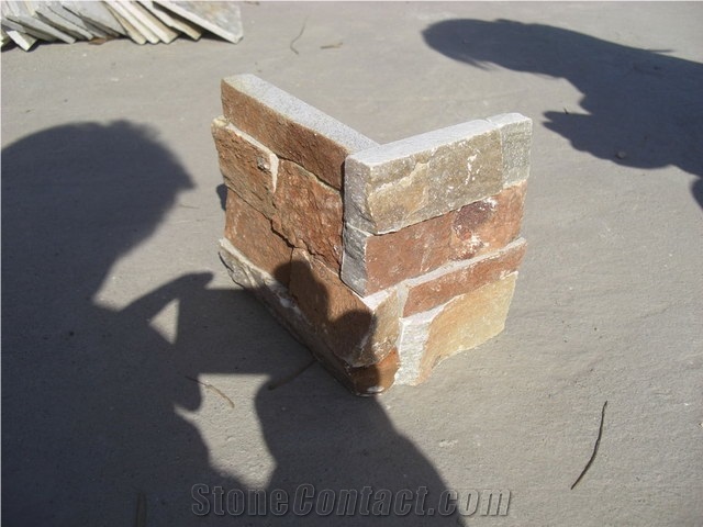 Slate Culture Stone, Wall Cladding, Stacked Stone Veneer