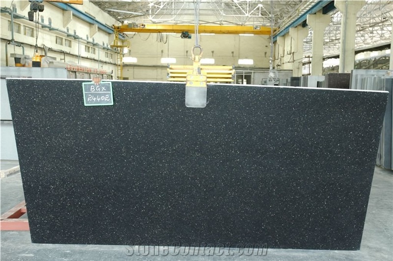Granite Slabs, Black Galaxy Granite