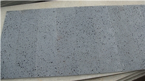 Blacak Basalt -lava Stone Honed, Hainan Black Basalt Tiles