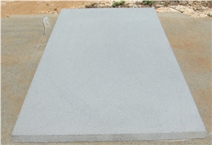 Grey Basalt Andesite Sand-blasted Stone, Hainan Grey Basalt Tiles