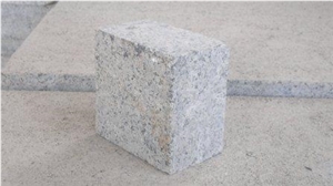 Cobble Stone, Landscaping Stones, Natanz White Granite