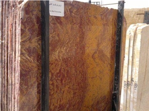 Fire Red Travertine