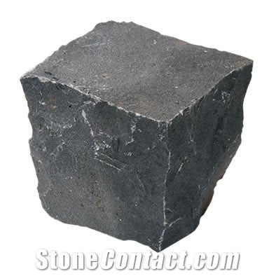 Granite Cobble Stone (granite Cube), Toyserkan Black Granite