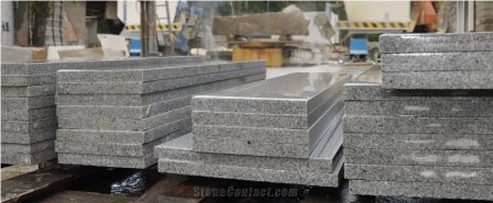 Morvaride Granite Pavers, Grey Granite