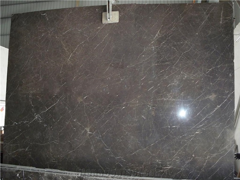 Brown Tiny Marble Slabs, China Brown Marble