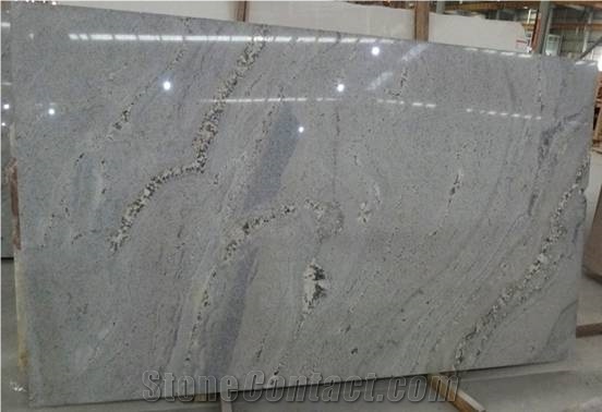 Piracema White Granite Slabs, Brazil White Granite