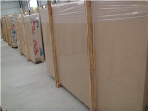 China Beige Natural Limestone Slabs