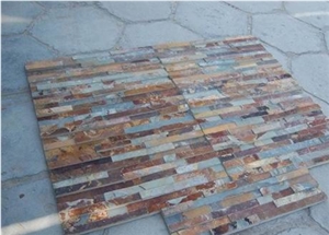 Rusty Cultured Slate, Yellow Slate Cultured Stone