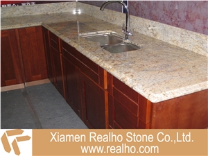 Kitchen Granite Countertop, Beige Granite Countertop