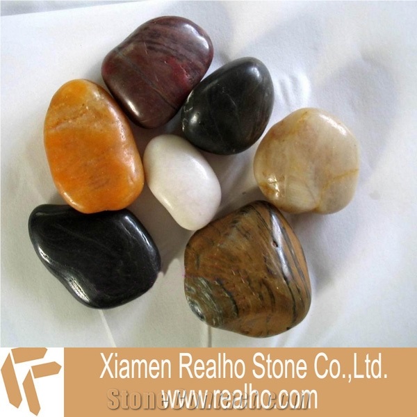 Landscape Pebble Stone, River Stone ,pebble Yellow Onyx Pebble Stone