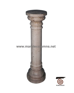 Baluster-14 Beige Marble Column