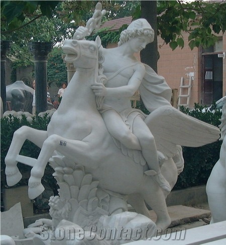 China White Marble Sculpture