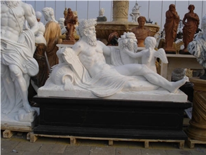 White Marble Statue