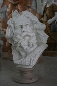 White Marble Statue