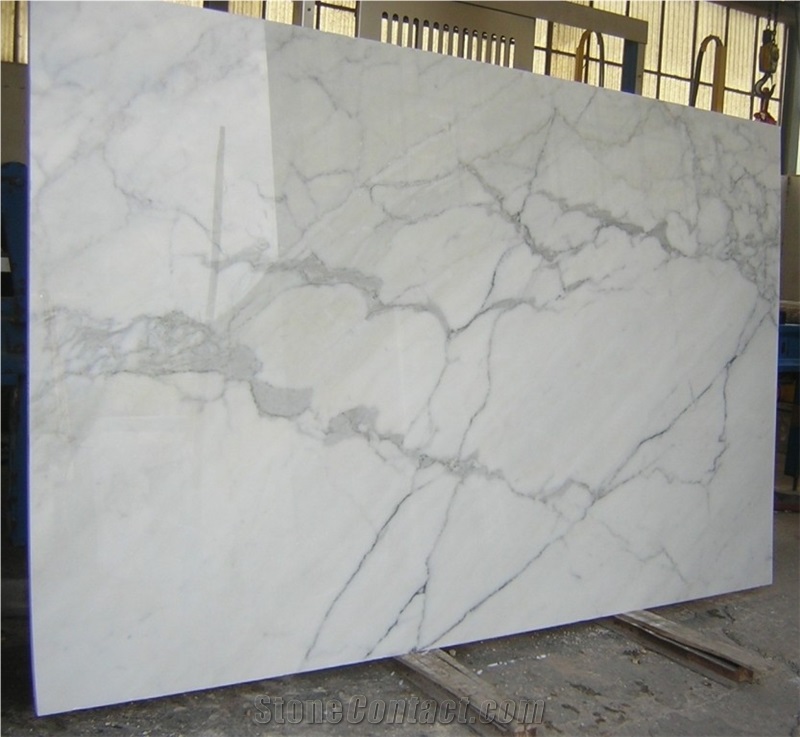 Carrara White Marble Slabs