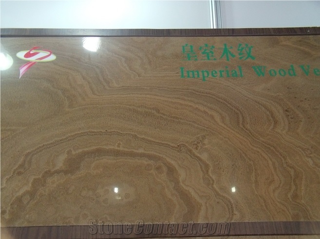 Imperial Wood Vein Marble Tiles