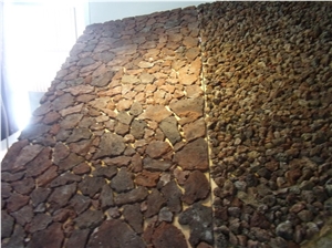 Lava Random Pebble Flooring Tiles