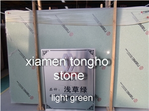 Light Green Artificial Marble Slabs