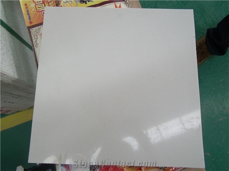 Pure White Artificial Marble Tiles