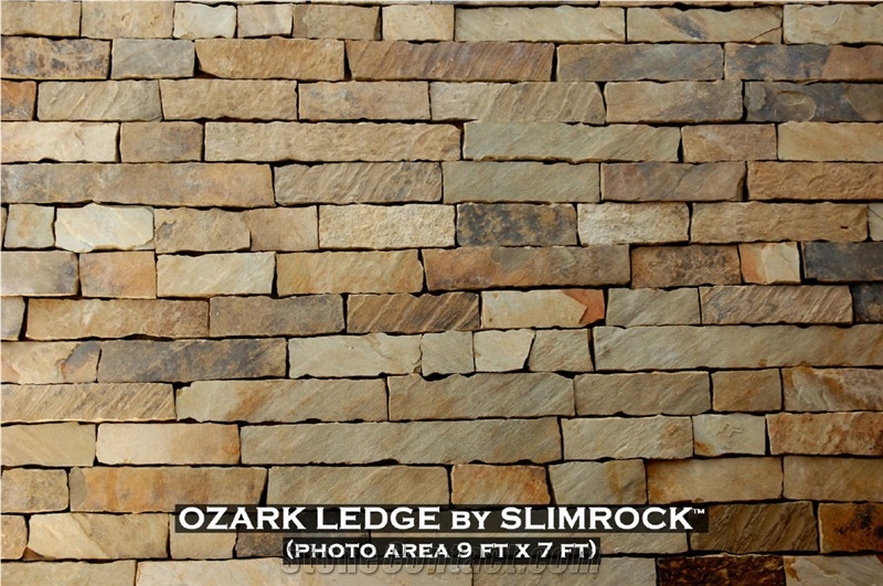 Sebastian - Ozark Ledge Stone, Yellow Sandstone Ledge Stone