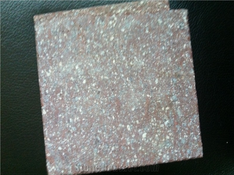 Putian Red Granite Cobble Stone, Pavers