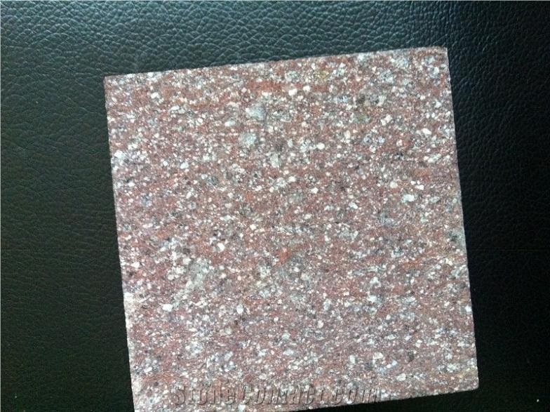Putian Red Granite Cobble Stone, Pavers