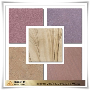 Mixed Colored Sandstone Tiles